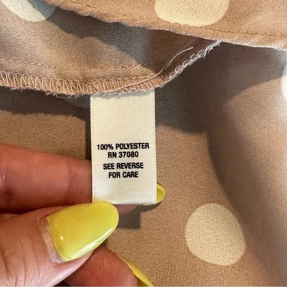 Cato Est. 1946 Women’s Polka Dot Top Blouse Size 26/28 NWT - Picture 7 of 9